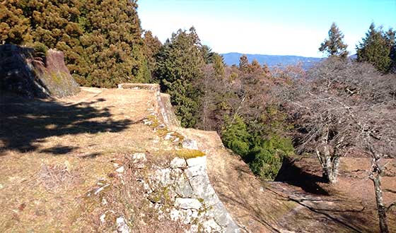 日本で一番高いところに位置する城
